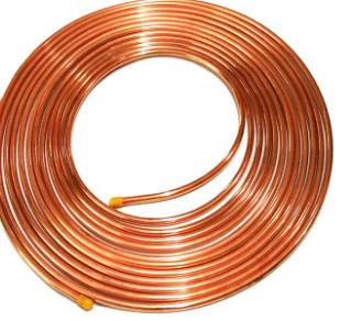 China Tubo de cobre de bobina multifuncional de 22 mm C10400 Pancake Coil Tubos de cobre à venda