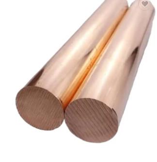China Hard Solid H59 15mm Copper Pipe 1m Brass Rod ODM for sale