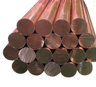 China Pure Solid Copper Rod Round Bar C11000 C1100 Custom for sale