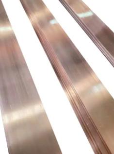 China Forte desempenho de cobre de bronce de liga de chapa de superfície polida Uso para eletricidade à venda