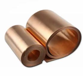 China Folha de liga de cobre de berilio de alta condutividade C17200 C17500 Cubo2 Bronze com bobina à venda