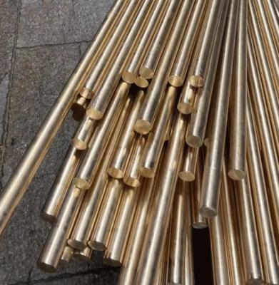 China Barras redondas de liga de cobre de berílio de alta dureza 6 mm - 200 mm para indústria eletrônica à venda
