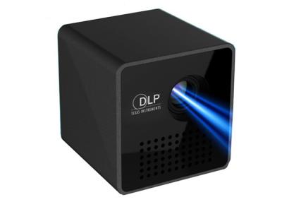 China Portable HD DLP Projector Black Mini WIFI Projector / 1080p Smart Micro Projector for sale