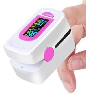 China DC 3V Spo2 Portable Finger Pulse Oximeter , OLED Display Pulse Oximeter for sale