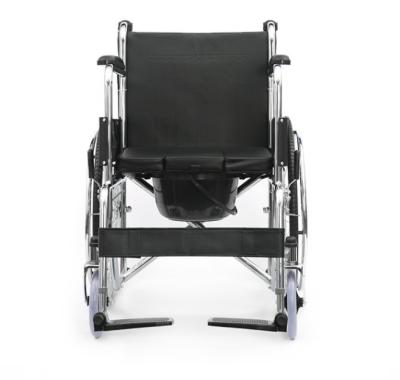 Chine Capacité médicale des fauteuils roulants 100kg d'entraînement multifonctionnel plus âgé avec la toilette à vendre