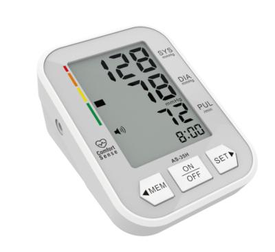 China 280g Portable Arm Blood Pressure Monitors DC 6V Household Digital BP Monitor for sale