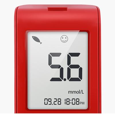 Chine le mètre de glucose sanguin de 3V Digital a placé des 8 secondes rapides des bandes 50g examinent le temps à vendre