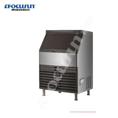 China Componentes del núcleo del PLC Máquina para hacer hielo de cubo cuadrado comercial para hielo y voltaje 380v en venta