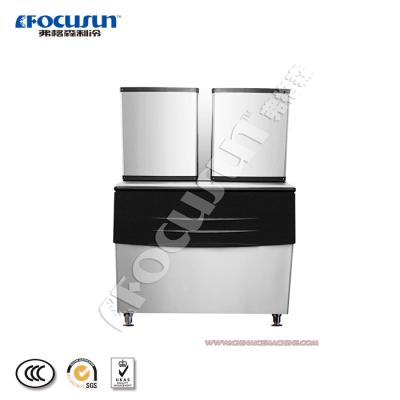 China 315kg Ice Storage Capacity R404a/R22 Refrigerant Commercial Type Cube Ice Maker FIM-1500G for sale