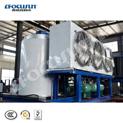 China 5T Flake Ice Machine for Seafood Cooling Provided Video Inspection Ice Storage 0.5T-30T for sale