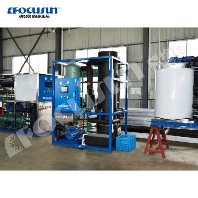 China R22 Refrigerant 6 Ton Heavy Duty Industrial Ice Tube Making Maker Machine for Food Shops for sale