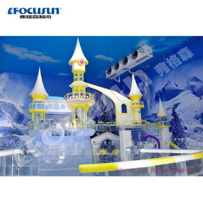 China Máquina de hielo de nieve para crear nieve artificial en parques de atracciones interiores y Navidad en venta