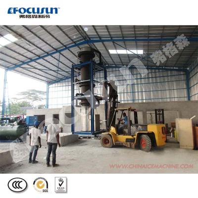 China 2800*2200*2000mm Pure Tube Ice Maker For 30 Ton Ice Production for sale