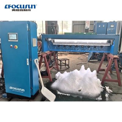 China Video Inspección de salida proporcionó una máquina de hielo de nieve mega para el parque de nieve de hielo de cuatro temporadas en venta