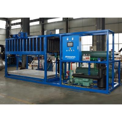 China 6-tonne Capacity Ice Block Machine for Bar or Block Ice in Sur Commande Dimensions for sale