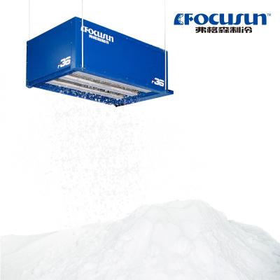 China 380V/3P/50Hz Máquina de fazer gelo de flocos de neve para fazer neve em ambientes internos 4500kg/24h dentro do FOCUSUN à venda