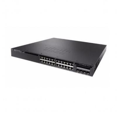 China Cisco Catalyst 3650 Series 24 port POE IP Base Network Switch WS-C3650-24PS-S for sale