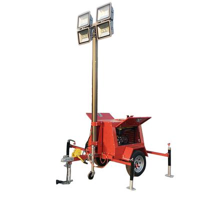 China 600W LED mobile lighting tower for sale