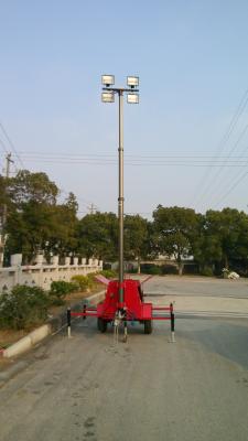 China diesel generator mobile light tower for sale