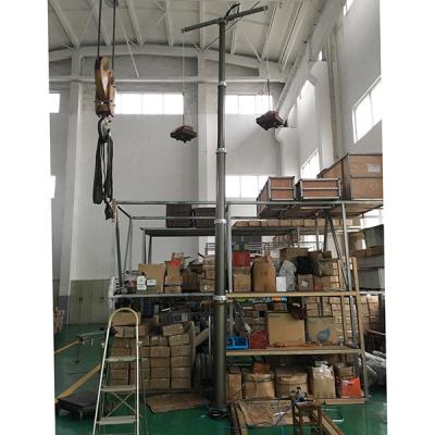China 6m CCTV pneumatic telescopic mast/ inner CCTV looms/ multi functional CCTV masts for sale