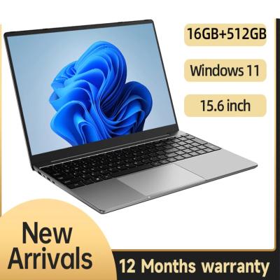China 4K Display 15.6 Inch Screen Laptop With I3 I5 I7 11th 12th Generation for sale