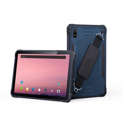 China Tablet Android de 10 pulgadas resistente con correa de hombro NFC en venta