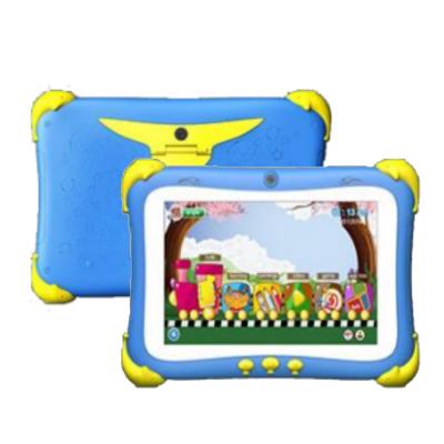 China Android-Jonge geitjes16gb ROM Tablet PC met de Controleapp van het Siliconegeval Ouderlijke Kinderen 7 Duimkinderen Onderwijs Te koop