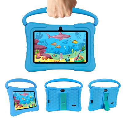 China Android Tablets 2GB RAM 16GB 32GB ROM Kids Educational Learning 7 inch Tablet PC with tablet cover for sale