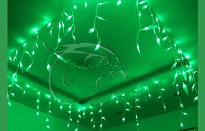 China Luces llevadas ahorros de energía de la cortina del verde los 8m, accesorio de iluminación del departamento en venta