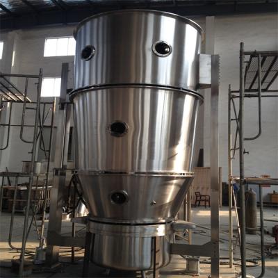 China Tipo vertical de acero inoxidable pequeño secador FBD que trabaja en la línea de preparación de medicamentos en venta