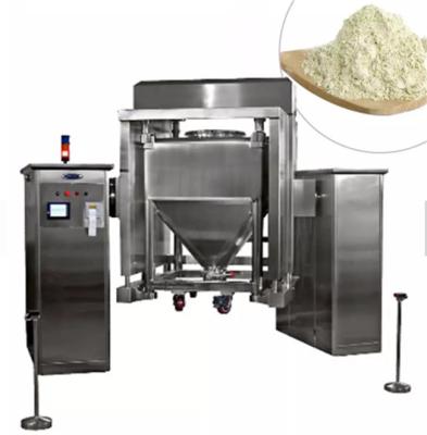 China Máquina de mistura de funil de elevação automática HTD Máquina de mistura de grânulos IBC Bin Blender à venda