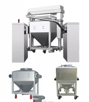 China Máquina mezcladora industrial de elevación automática HTD Post Bin Blender 800L en venta