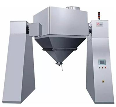 China Large Volume Square Cone Mixer For Basil Flavour Seasoning Powder Granules Mixing Machine for sale