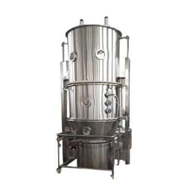 China Pharmaceutical Fluid Bed Dryer For Powder Vertical Type 1100kg / Batch 2.2 KW for sale