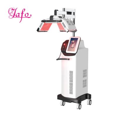 China Effective 650nm diode laser hair regrowth treatment machine / anti-hair loss beauty machine LF-361 for sale