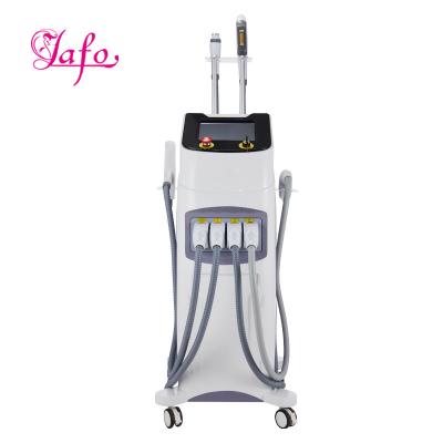 China NEW design! 4 in 1 opt IPL+ 808nm diode laser + rf +nd yag laser beauty salon equipment ipl laser hair removal machine for sale