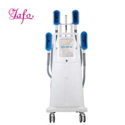 China LF-209D medical silicone 4 handles effective cryolipolysis fat freezing slimming machine for sale