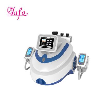 China LF-223 Portable Dual Handles Cavitation RF Ice Therapy Machine/ Cryotherapy Slimming Equipment for sale