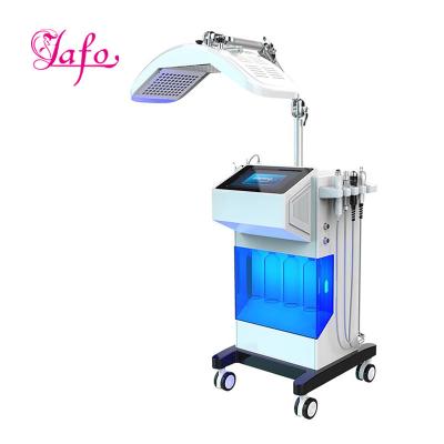 China LF-825B 8 in 1 Multifunction Hydro Microdermabrasion Machine, Oxygen Facial Machine, PDT LED Beauty Salon Equipme for sale