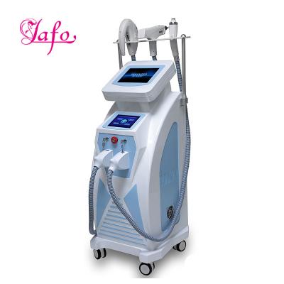 China LF-664A 4 in 1 opt IPL hair removal/ ipl laser hair removal machine/ opt ipl rf nd yag laser multifunction beauty salon for sale