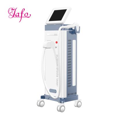 China Newest Vertical diode laser hair removal 808nm / removal facial hair 808nm diode laser hair removal machine LF-647b for sale