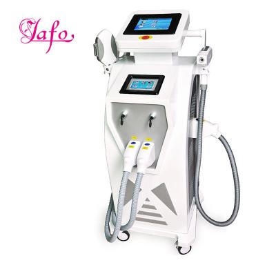 China 3 in 1 Multifunctional shr ipl nd yag laser machine / IPL RF Nd Yag Laser Hair Removal Machine for sale
