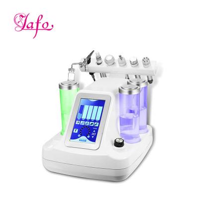 China LF-824 Hot selling 6 In 1 Small Bubbles Hydra Water Deep Cleaning Facial Beauty Equipment for sale