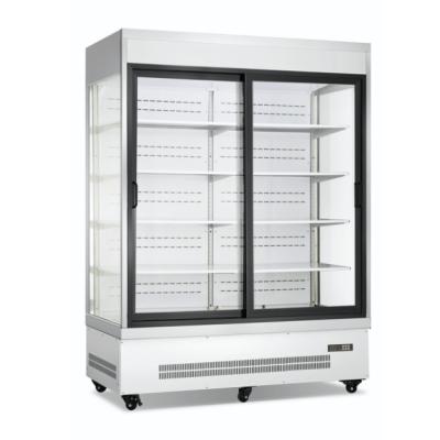 China Commercial Fruit And Vegetable Display Fridge 1600L Capacity for sale