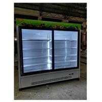 Quality 220V/50Hz Fruit Display Cooler Fridge Electric Automatic Defrost Type for sale