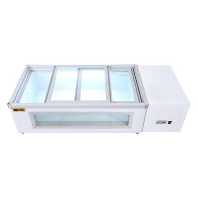 China Compact Tabletop Display Fridge Freezer commercial Energy Saving for sale