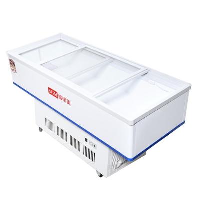 China Powered Meat Seafood Display Cooler Refrigerator case for restaurant for sale