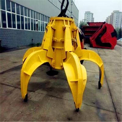 China Electric Hydraulic Orange Peel Grab Bucket For Garbage Incineration Power Plant for sale