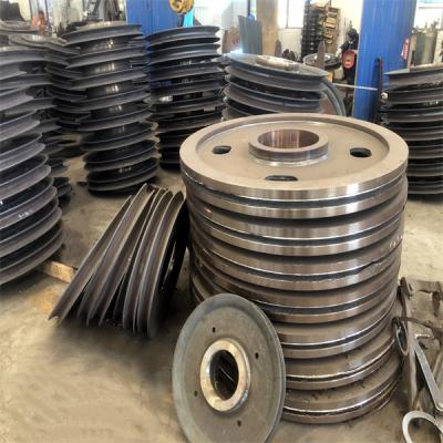 China Pulley Block Large Part Machining For Ship Unloader Loader for sale