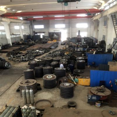 China Standard And Non-Standard Cold Rolled  Forged Cast Steel Pulleys for sale
